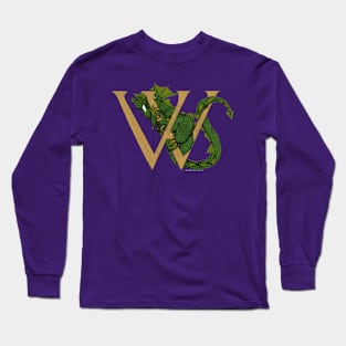 Green Dragon Letter W 2023 Long Sleeve T-Shirt